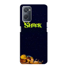 Чехол с мультфильмом Шрек на Oppo A76 – Шрек лого