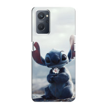 Чохол з малюнком Стіч для Oppo A76 – Стіч з квіткою