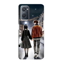 Чехол с дизайном Венздей 2 на Oppo A76 – Уэнсдей и Тайлер