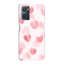 Чехол с розовым рисунком для Oppo A76