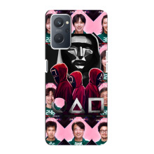 Чехол Гра в кальмара для Oppo A76 – Персонажи игры кальмара