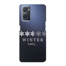 Зимні Чохли для OPPO А76 - прозорий фон (Winter loading)