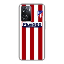 Чехлы для Oppo A77 (VPrint) - Футбольные клубы (Atletico)