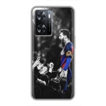 Чохли Мессі для Oppo A77 (AlphaPrint) (Lionel Messi)