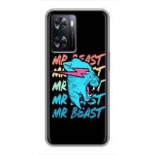 Чохли Містер Біст для OPPO A77 – logo Mr beast