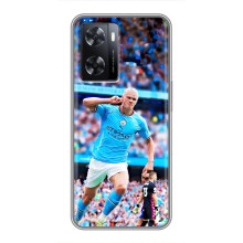 Чехлы с футболистом Ерлинг Холанд для Oppo A77 (AlphaPrint) (фанаты Холанда)