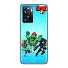 Чехлы Brawl Stars для Oppo A77 (AlphaPrint)
