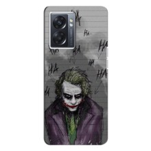 Чехлы с картинкой Джокера на Oppo A77 – Joker клоун