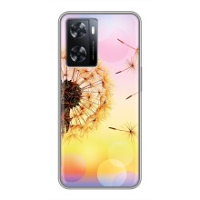 Чохол з картинкою (Стильні) OPPO A77 - (AlphaPrint) – Кульбабка