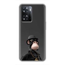 Чехлы с Обезьянами NFT для Oppo A77 (AlphaPrint) (Обезьяна NFT)