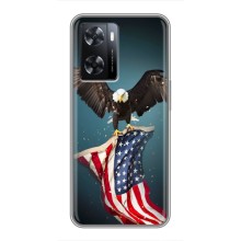 Чохол Прапор USA для Oppo A77 – Орел і прапор