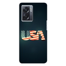 Чехол Флаг USA для Oppo A77 – USA