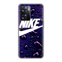 Чехол для Oppo A77 - с принтом Найк (AlphaPrint) (Найк принт)