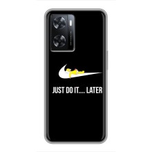 Чехол с Симпсонами для Oppo A77 (VPrint) (Гомер Later)