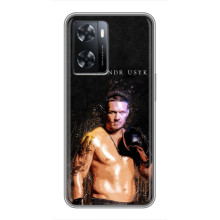 Чехол с картинкой Александр Усик для Oppo A77 – Чемпион Усик