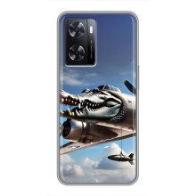 Чохол з мемом Тралалело тралала на Oppo A77 (Бомбардіро крокоділо)
