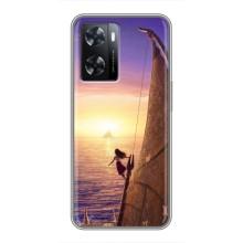 Чехол с мультфильмом Моана Oppo A77 – Моана в море