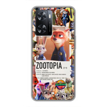 Чехол Зоотрополіс на Oppo A77 – Коллаж Зоо