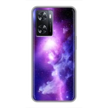 Космические Чехлы для Оппо А77 (VPrint) (Галактика)