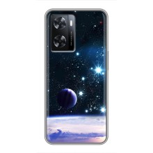 Космические Чехлы для Оппо А77 (VPrint) (Космический вид)