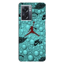 Силиконовый Чехол Nike Air Jordan на Оппо А77 – Джордан Найк