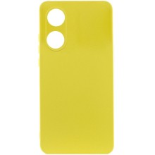 Чехол Silicone Cover Lakshmi Full Camera (A) для Oppo A78 4G (Желтый)