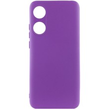 Чохол Silicone Cover Lakshmi Full Camera (A) для Oppo A78 4G – Фіолетовий