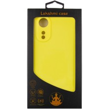 Чехол Silicone Cover Lakshmi Full Camera (AAA) для Oppo A78 4G – Желтый