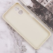 Силиконовый чехол Candy Full Camera для Oppo A78 4G – Бежевый