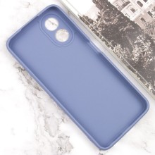 Силиконовый чехол Candy Full Camera для Oppo A78 4G – Голубой