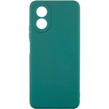 Силиконовый чехол Candy Full Camera для Oppo A78 4G – Зеленый