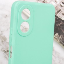 Силиконовый чехол Candy Full Camera для Oppo A78 4G – Зеленый