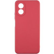 Силиконовый чехол Candy Full Camera для Oppo A78 4G – Красный