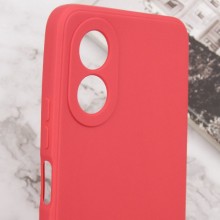 Силиконовый чехол Candy Full Camera для Oppo A78 4G – Красный