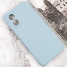 Силиконовый чехол Candy Full Camera для Oppo A78 4G – Серый