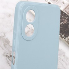 Силиконовый чехол Candy Full Camera для Oppo A78 4G – Серый
