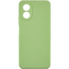 Силиконовый чехол Candy Full Camera для Oppo A78 4G – Фисташковый