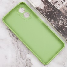 Силиконовый чехол Candy Full Camera для Oppo A78 4G – Фисташковый