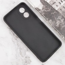 Силиконовый чехол Candy Full Camera для Oppo A78 4G – Черный