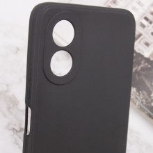 Силиконовый чехол Candy Full Camera для Oppo A78 4G – Черный
