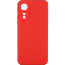 Чехол Silicone Cover Lakshmi Full Camera (AAA) для Oppo A78 4G – Красный