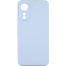 Чехол Silicone Cover Lakshmi Full Camera (AAA) для Oppo A78 4G – Голубой