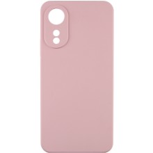 Чехол Silicone Cover Lakshmi Full Camera (AAA) для Oppo A78 4G – Розовый