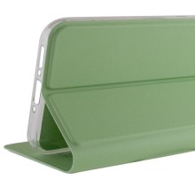 Кожаный чехол-книжка GETMAN Elegant (PU) для Oppo A78 4G – Мятный