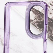 Чехол TPU+PC Colorside для Oppo A78 4G – Фиолетовый