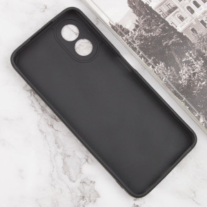Силиконовый чехол Candy Full Camera для Oppo A78 4G – Черный