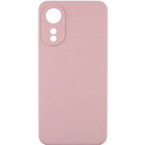 Чехол Silicone Cover Lakshmi Full Camera (AAA) для Oppo A78 4G – Розовый