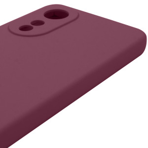 Чехол Silicone Cover Lakshmi Full Camera (AAA) для Oppo A78 4G – Бордовый