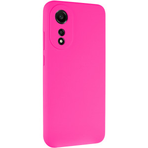 Чехол Silicone Cover Lakshmi Full Camera (AAA) для Oppo A78 4G (Розовый)