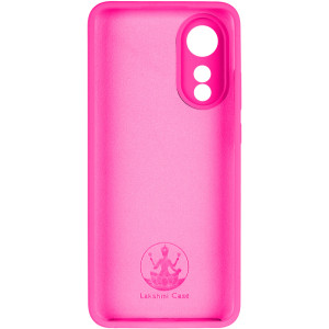 Чехол Silicone Cover Lakshmi Full Camera (AAA) для Oppo A78 4G – Розовый